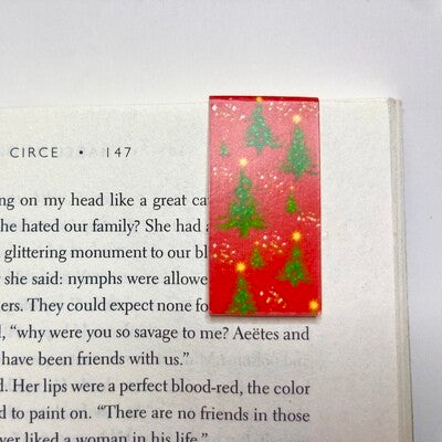🎄 Holiday Vibes Magnetic Bookmark Set 🎄