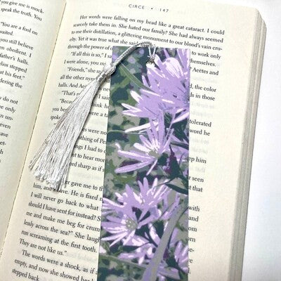 Juego de tres marcapáginas con diseño floral (copia)