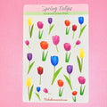 Spring Tulips Sticker Sheet