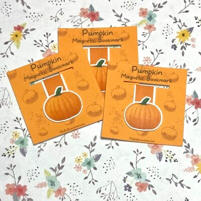 Pumpkin Magnetic Bookmark
