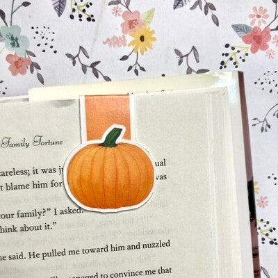 Pumpkin Magnetic Bookmark