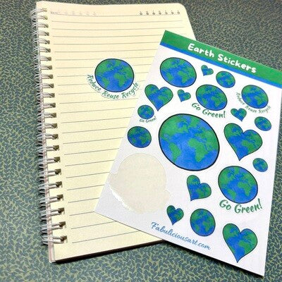 Earth Sticker Sheet