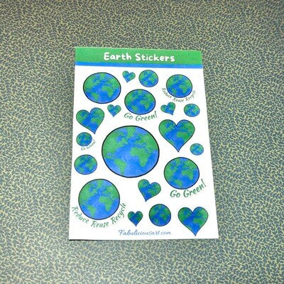 Earth Sticker Sheet