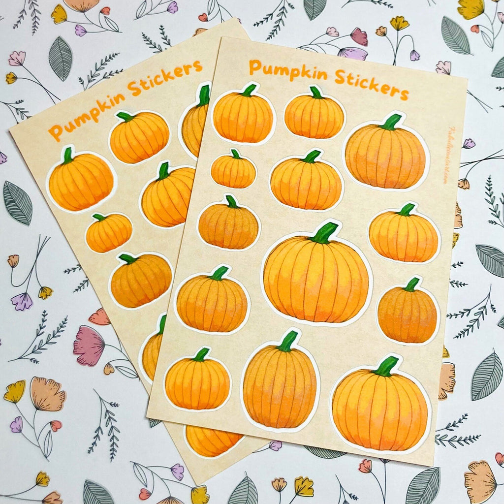 🎃 Pumpkin Sticker Sheet 🎃