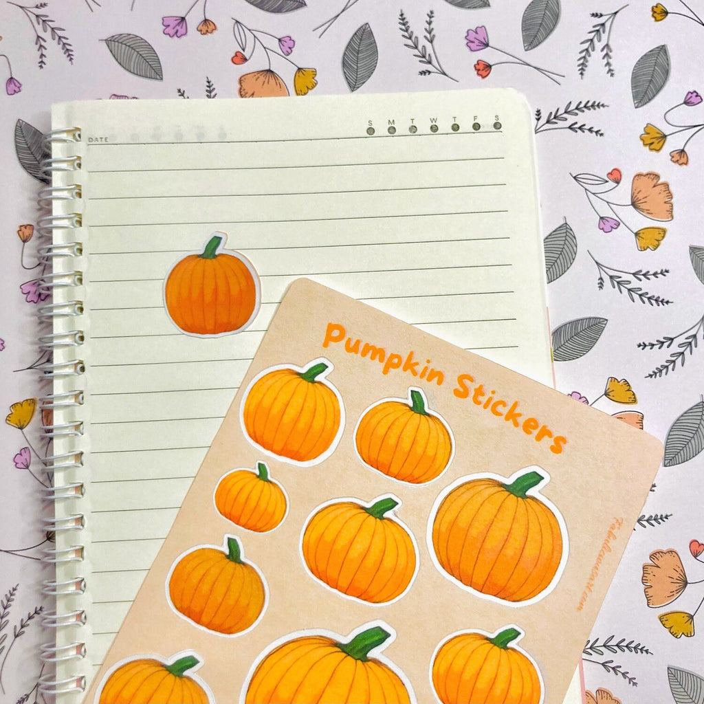 🎃 Pumpkin Sticker Sheet 🎃