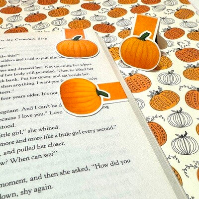 Pumpkin Magnetic Bookmark