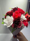 Red Paper Flower Bouquet - Small