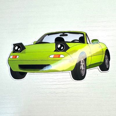 Miot Frog |  Car Die-cut sticker