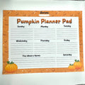 Pumpkin Pattern Planner Pad