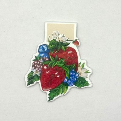 Strawberry Magnetic Bookmark