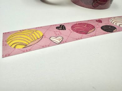 Concha (Mexican Pan Dulce) Washi Tape Roll