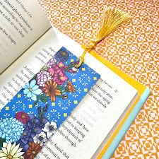 Flores - Estilo B - Marcapáginas de flores de inspiración mexicana