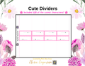 Light Pink - Cute Bulk Dividers (Digital File)