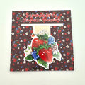 Strawberry Magnetic Bookmark