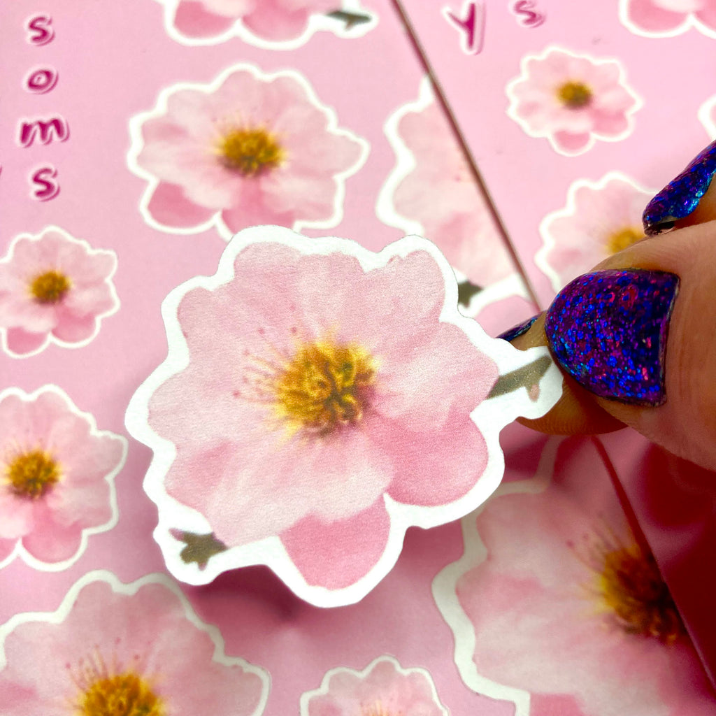 Cherry Blossom Sticker Sheet