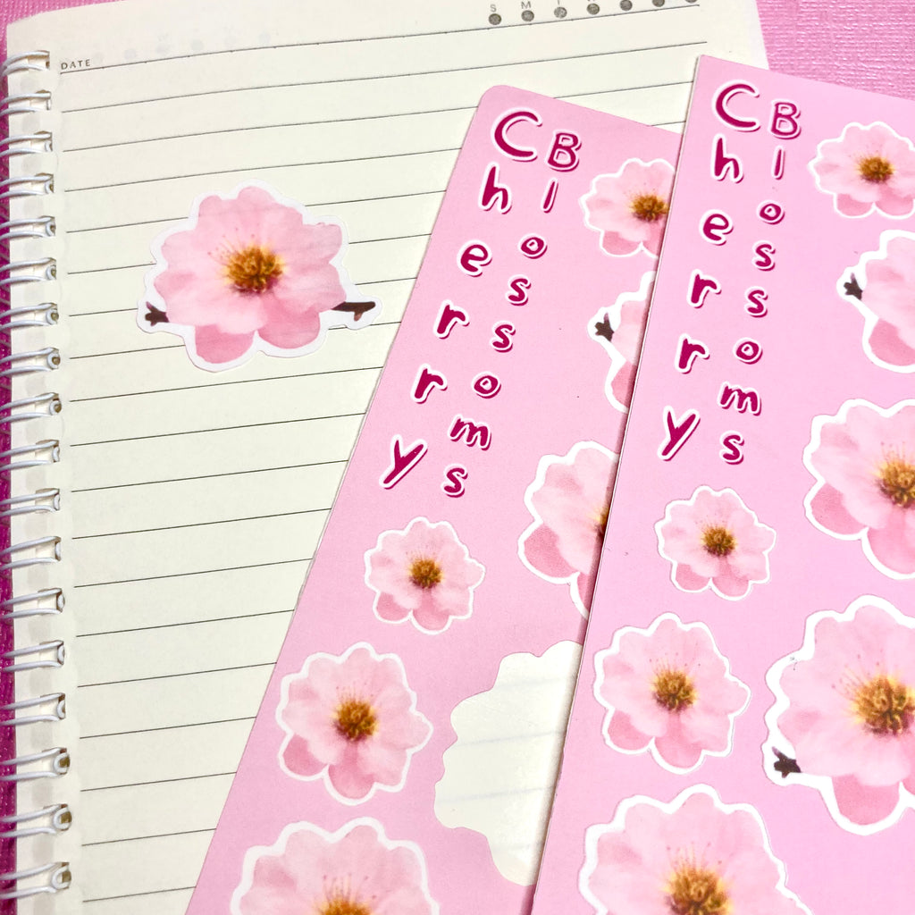 Cherry Blossom Sticker Sheet