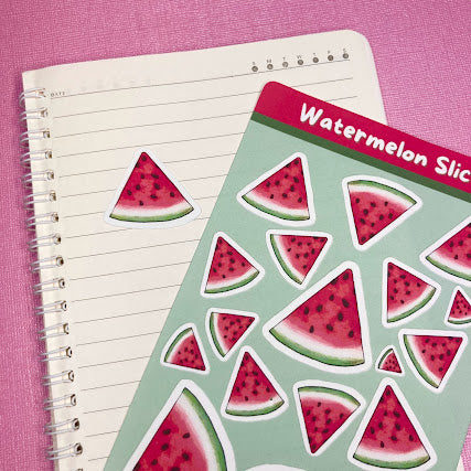 Red Watermelon Sticker Sheet