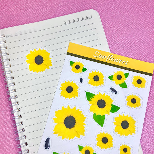 Sunflower Sticker Sheet