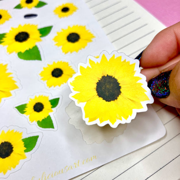 Sunflower Sticker Sheet