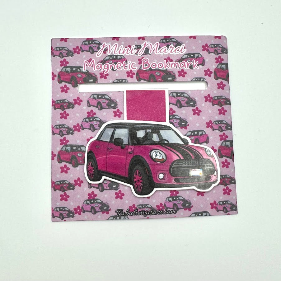 Mini Marci | Car Magnetic Bookmark