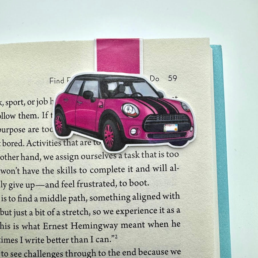 Mini Marci | Car Magnetic Bookmark