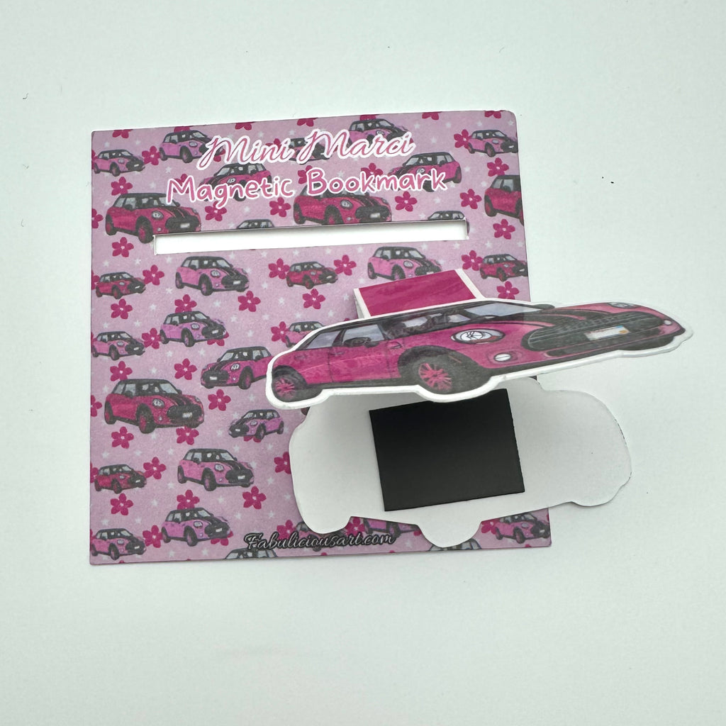 Mini Marci | Car Magnetic Bookmark