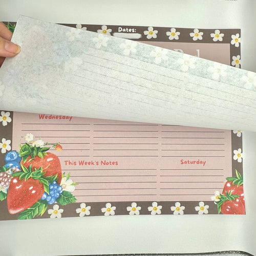 Berries Planner Pad