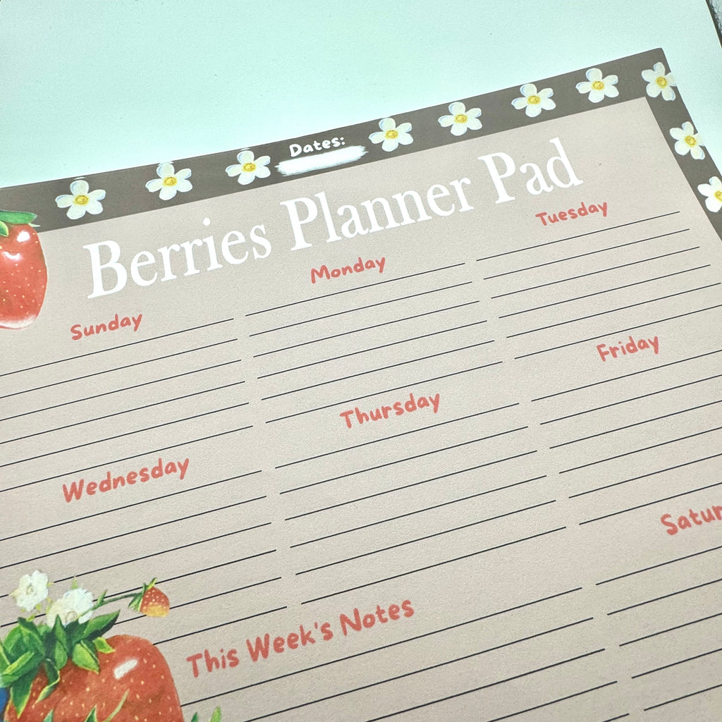 Berries Planner Pad
