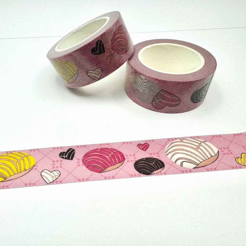 Concha (Mexican Pan Dulce) Washi Tape Roll