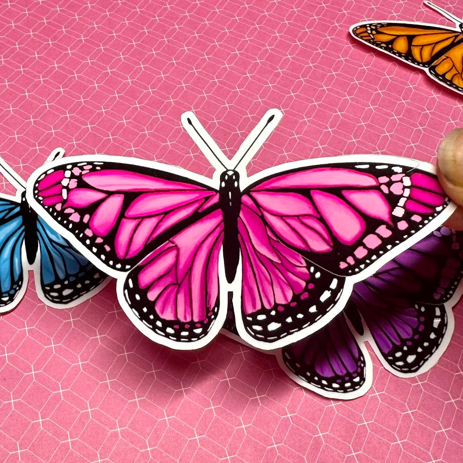 Butterfly Magnetic Bookmark - Singles