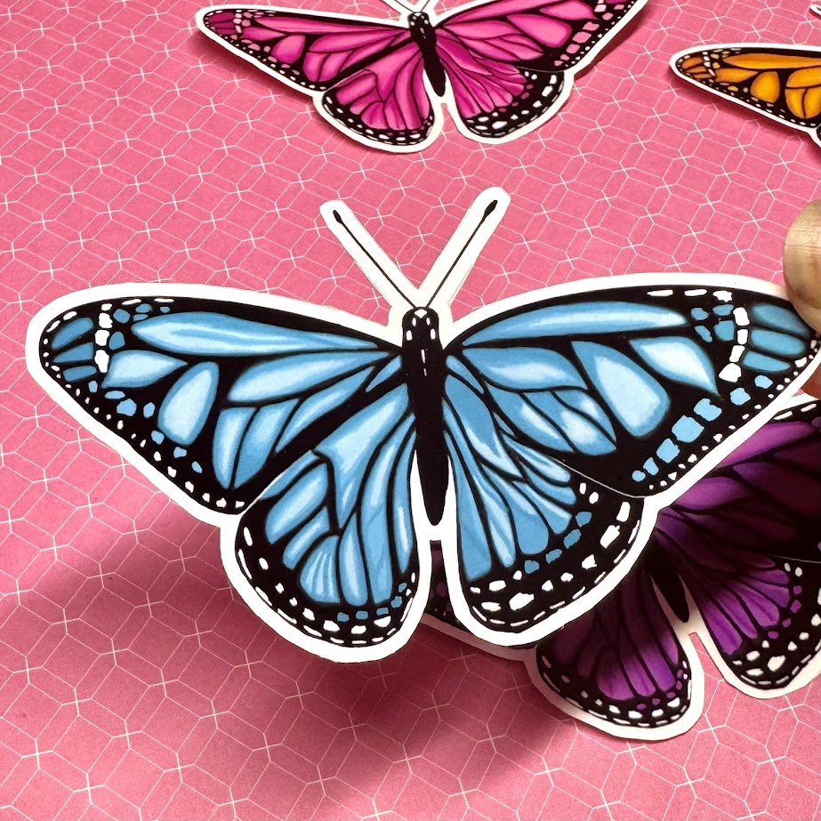 Butterfly Magnetic Bookmark - Singles