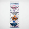 Juego de marcapáginas magnéticos de mariposa