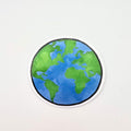 Earth Waterproof Die-cut Sticker