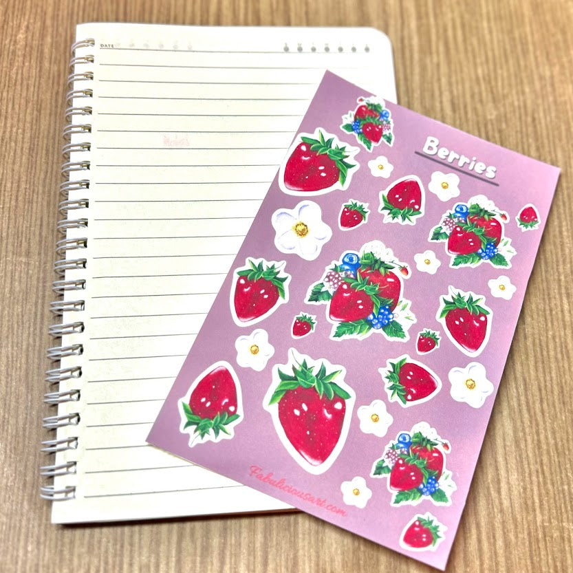 Berries Sticker Sheet