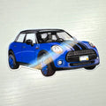 Mini Marci - Strong Blue | Car Die-cut sticker