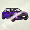 Mini Marci - Indigo Purple | Car Die-cut sticker