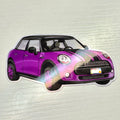 Mini Marci - Magenta Purple | Car Die-cut sticker